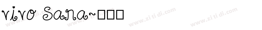 vivo Sana字体转换